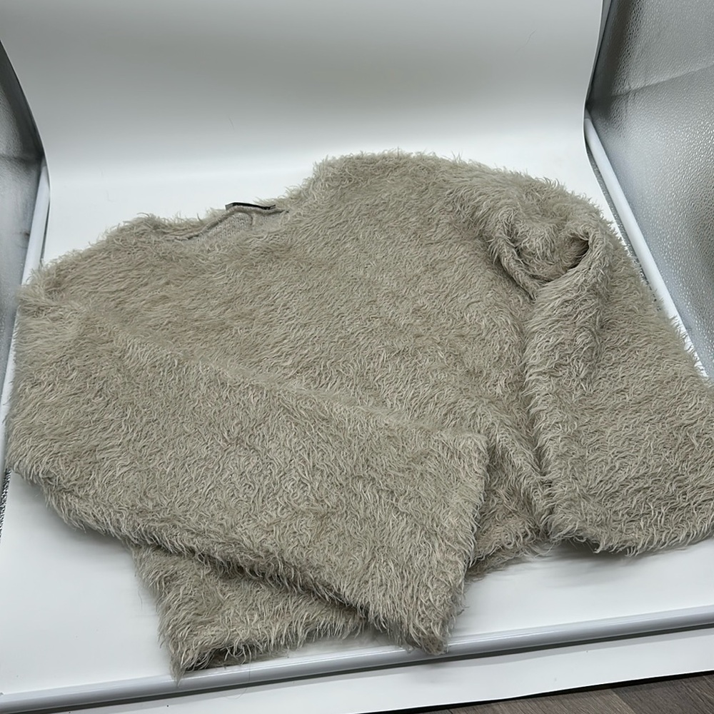 Zara faux fur sweater